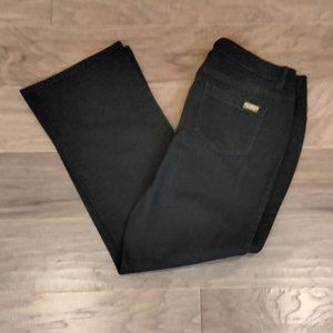 Dana Buchman Signature Black Denim Jeans – Size 16
